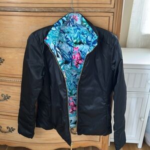 Lilly Pulitzer reversible jacket